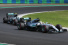 Formel 1 Grand Prix von Ungarn in Budapest, Rennen: Doppelsieg für Silber, Hamilton besiegt Rosberg und führt erstmalig in der WM!
