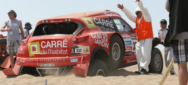 Dakar 2013: Der 1. Tag - ein Sprint im Sand : Ellen Lohr berichtet für Mercedes-Fans.de direkt von der Dakar 2013: 1. Etappe Lima - Pisco (5. Januar) 
