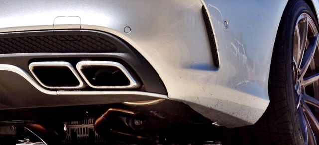 Mercedes C63 Tuning von Renntech: Klangvergleich im Video: C63 AMG 3 x unterschiedlich verstöpselt