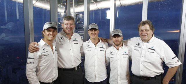 Malaysia F1- So wars nach dem 2. Freitagstraining: Nach dem 2. Training: Hamilton vor Vettel. Rosberg 3, Button 4 und Schumacher auf 5. 