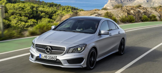 Leserwahl: Der schönste Kompaktwagen ist der Mercedes CLA: CLA gewinnt Autonis-Leserwahl Die schönsten Autos 2013