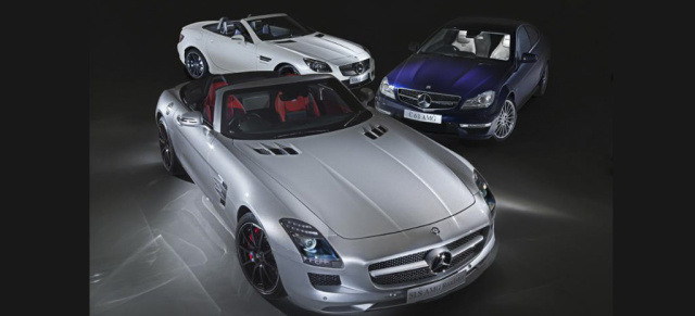 Extra für die Aussis: Drei spezielle Mercedes AMG für Australien: AIMS 2012: Auf der Australian International Motorshow zeigt Mercedes drei AMG-Modelle in einem exklusiven Trimm