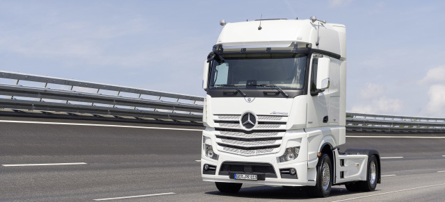 Mercedes-Benz Trucks : Neueste Motorengeneration von Mercedes-Benz OM 470 und OM 471 ab sofort für alternative Kraftstoffe freigegeben