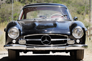 Mercedes-Benz 300 SL "Gullwing" von Rennfahrer Rolf-Friedrich Götze