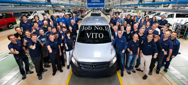 Produktionsstart für den neuen Vito: Erstes Serienfahrzeug rollt im Mercedes-Benz Werk Vitoria vom Ban