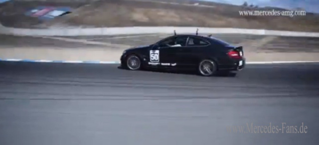 "Thank You" - Drift Video von Mercedes AMG: Filmisches Dankeschön für 2 Millionen Besucher des AMG YouTube Kanals