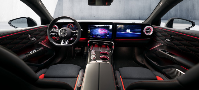 Vorgucker: Interieur des Mercedes-AMG GT 4-Türer Coupés: Innere Werte der Spitzenklasse