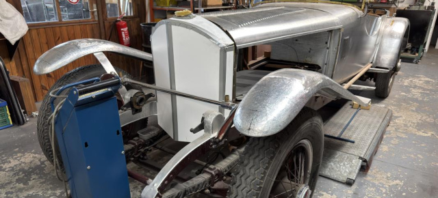 Sterne unterm Hammer: Restaurationsprojekt: Mercedes-Benz S 6,8 Open Tourer von 1927