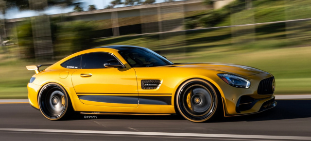 Mercedes-AMG GTS indivduell: Straßen-Held in Gelb