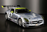 Mercedes SLS AMG GT3: Start in Dubai: Letzter Testeinsatz für Kundensportversion des Flügeltürers: Drei SLS AMG GT3 starten beim 24-Stunden-Rennen von Dubai
