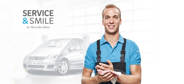 SERVICE & SMILE by Mercedes Benz: Ab 27.06.2016 gibt es das Mercedes-Serviceangebot für ältere Sterne auch in Berlin