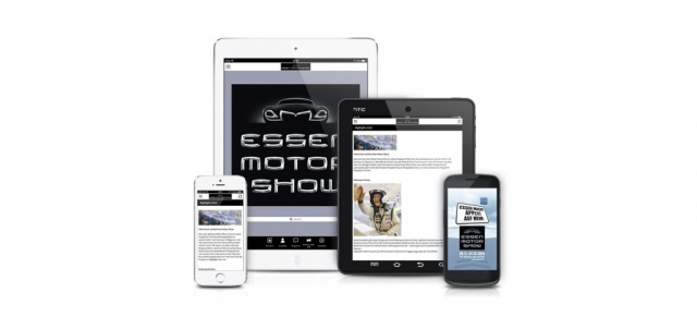 Essen Motor Show: Vor-Ort-Infos via smartphone: App-Nutzer erhalten erstmals standortbezogene News während der Messe