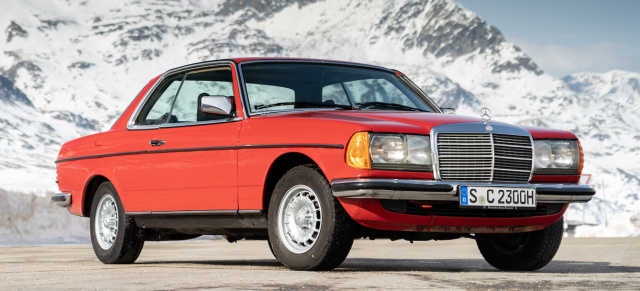 50 Jahre Mercedes-Benz Baureihe 123 (Teil 2) - das Coupé C123: Klasse mit „C“: Eleganz, Exklusivität und ganz viel LeBENZgefühl