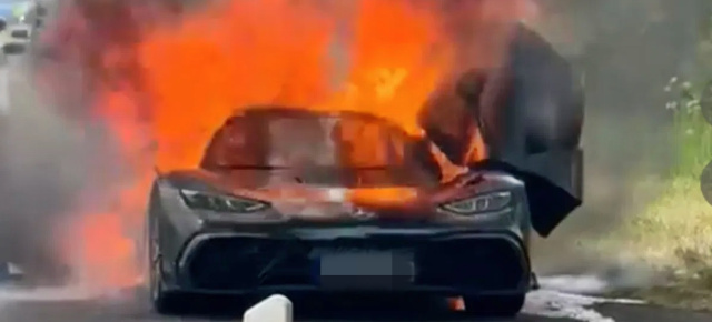 Mercedes-AMG ONE: Rückruf wegen Brandgefahr: Der Mercedes-AMG kann ein zu heißer Sportwagen sein