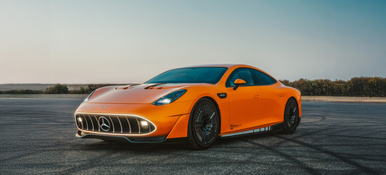 AMG-Starkstrom-Pemiere voraus: Mercedes-AMG präsentiert am 19.05.2026 das neue vollelektrische GT 4-Türer Coupé