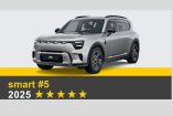 smart #5 im Crash-Test: Euro NCAP vergibt 5 Sterne für das smart(e) SUV