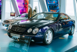 Premiere mit Stein und Staunen: Der Mercedes-Benz CL 600 vom Autosalon Genf 1999