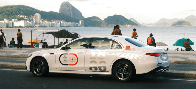 „140 Years. 140 Places“: Die neue Mercedes S-Klasse auf Tour in Südamerika